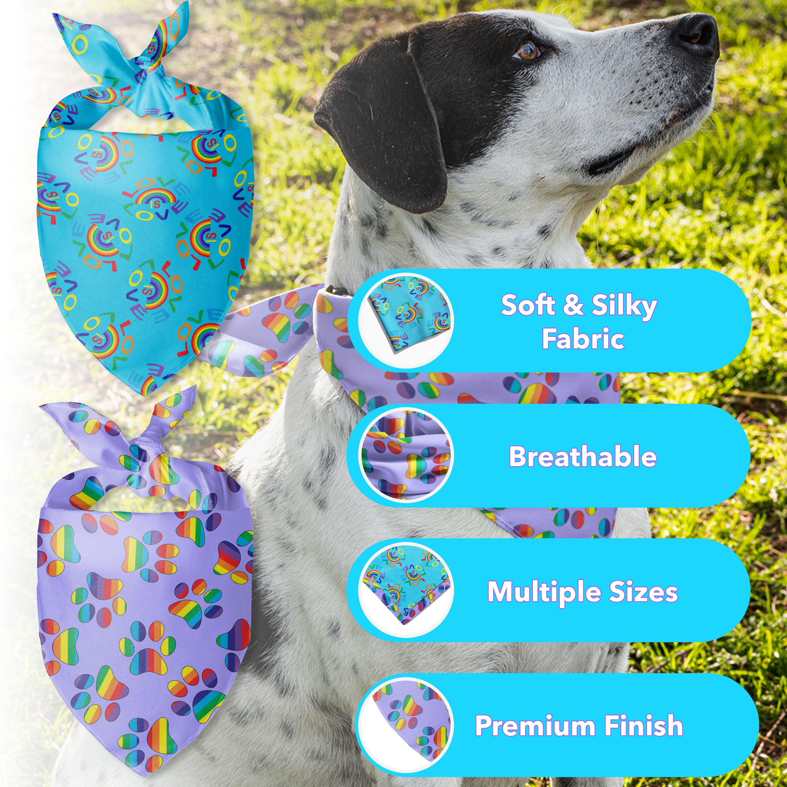 Pride bandana 2025 for dogs