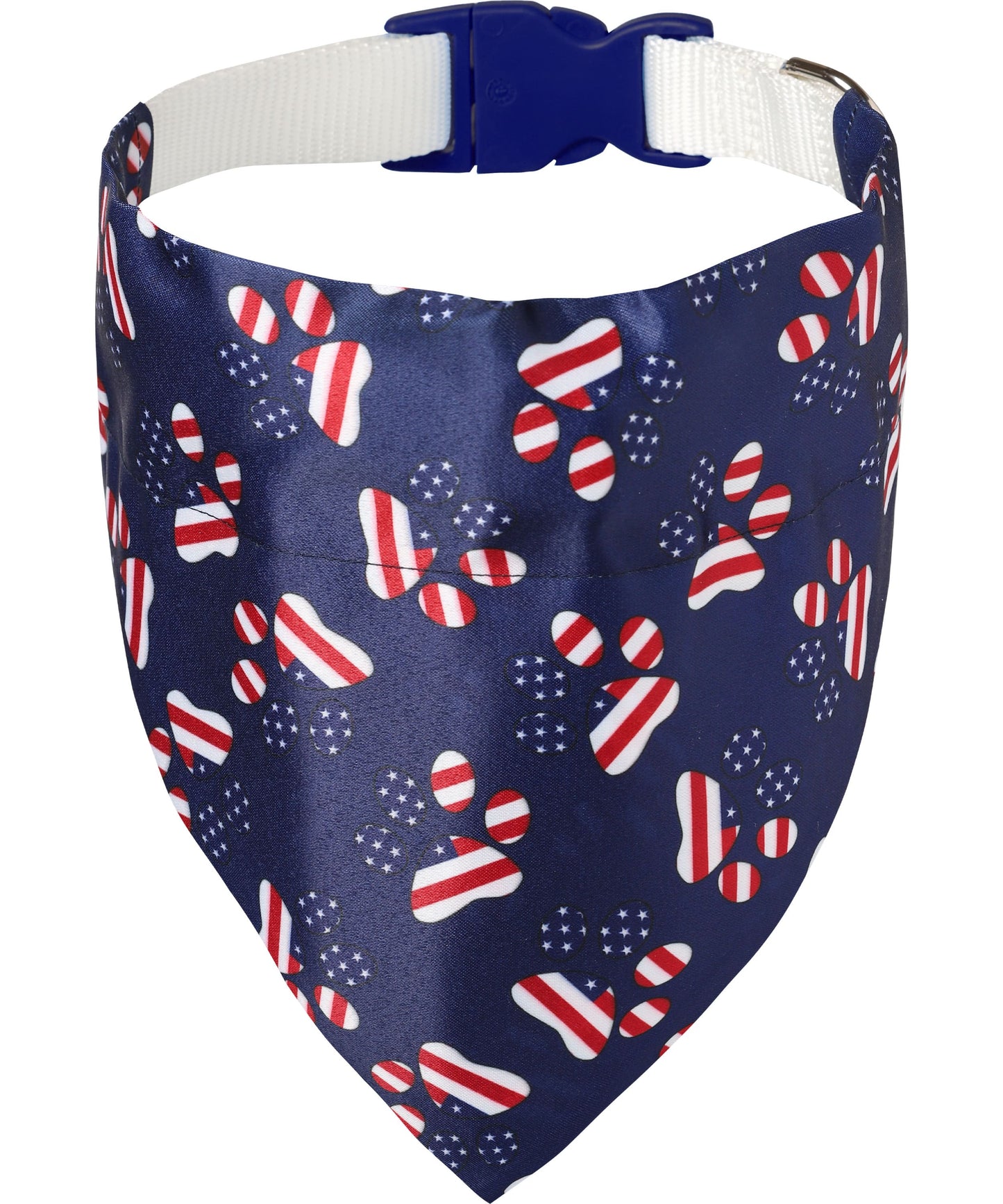 American Flag Dog Bandana - Over the Collar Dog Scarf