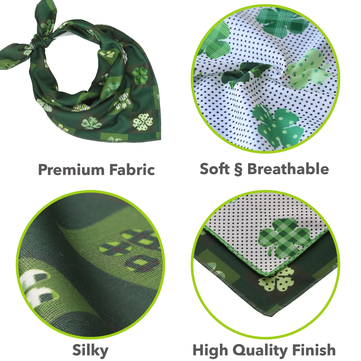 St. Patrick's Day Bandana - 2 Pack